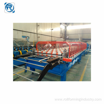 Trapezoidal Roof Glazed Tile Panel Roll Forming Machine